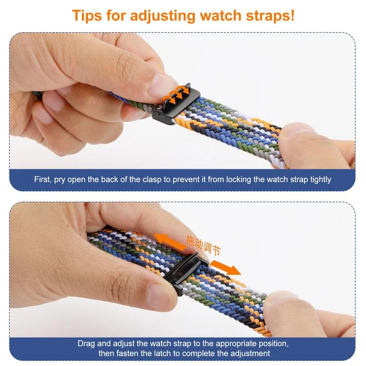 EDA0085218_B6.webp xDfind Magnetic Buckle Loop Woven Watch Band - Image 7