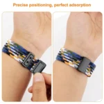 xDfind Magnetic Buckle Loop Woven Watch Band - Image 8