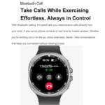HD8C 1.43 inch BT5.4 Rotate Dial Smart Watch, Support Bluetooth Call / Sleep / Blood Oxygen / Heart Rate / Blood Pressure Health Monitor - Image 10
