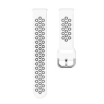 For Samsung Galaxy Watch Active2 44mm Two-color Silicone Replacement Strap Watchband - Image 3