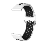 For Samsung Galaxy Watch Active2 44mm Two-color Silicone Replacement Strap Watchband - Image 4