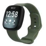 For Fitbit Versa 3 / Sense Silicone Replacement Strap Watchband, Size: S