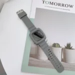 For Fitbit Versa 3 3D Silicone Integrated Replacement Strap Watchband - Image 8