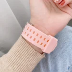 For Fitbit Versa 3 3D Silicone Integrated Replacement Strap Watchband - Image 5