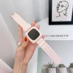 For Fitbit Versa 3 3D Silicone Integrated Replacement Strap Watchband - Image 6