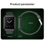Q9T 1.3 inch TFT Touch Screen Dual-mode Bluetooth Smart Watch, Support Body Temperature Detection / Blood Oxygen Monitor / Blood Pressure Monitor - Image 2