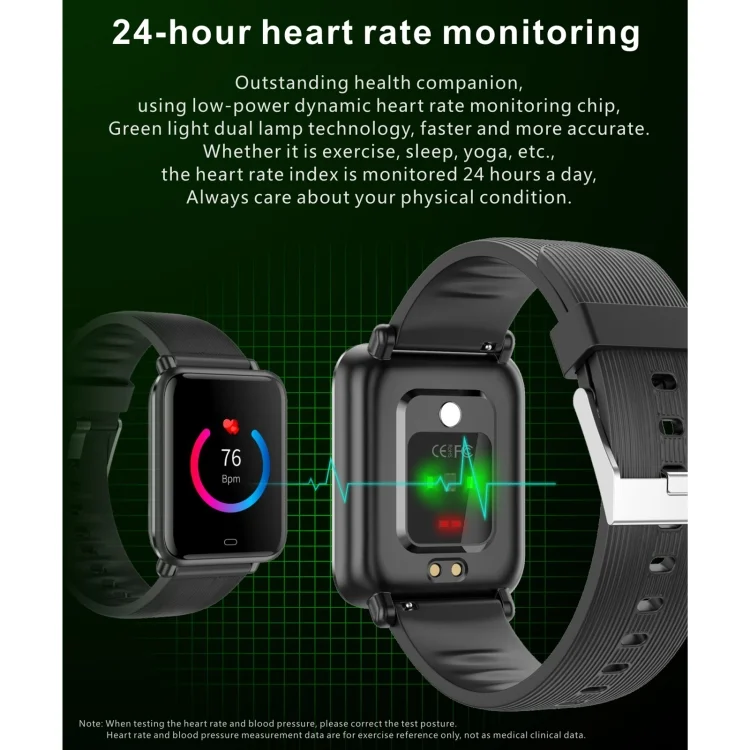 EDA00973401_B7.webp Q9T 1.3 inch TFT Touch Screen Dual-mode Bluetooth Smart Watch, Support Body Temperature Detection / Blood Oxygen Monitor / Blood Pressure Monitor - Image 8