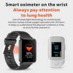 Q9T 1.3 inch TFT Touch Screen Dual-mode Bluetooth Smart Watch, Support Body Temperature Detection / Blood Oxygen Monitor / Blood Pressure Monitor - Image 9