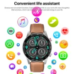 1.3 inch Touch Screen Dual-mode Bluetooth Smart Watch, Support Sleep Monitor / Heart Rate Monitor / Blood Pressure Monitoring - Image 18