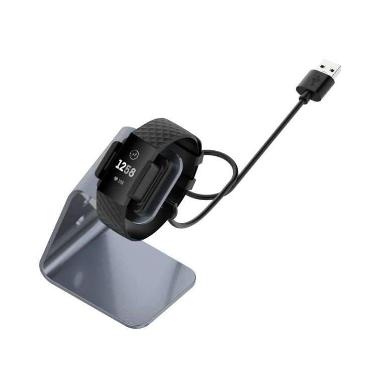 EDA00978901A_4.webp For Fitbit Charge 4 / 3 / 3 SE Universal Aluminum Alloy Charger Holder with Chip Protection, Support Fast Charging - Image 6