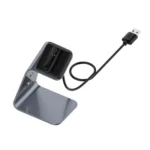 For Fitbit Inspire 2 Aluminum Alloy Charger Holder with Chip Protection, Support Fast Charging - Image 3