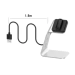 For Fitbit Inspire 2 Aluminum Alloy Charger Holder with Chip Protection, Support Fast Charging - Image 5