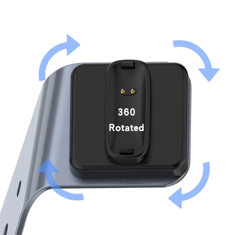 EDA00979901A_7.webp For Fitbit Inspire 2 Aluminum Alloy Charger Holder with Chip Protection, Support Fast Charging - Image 9