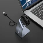 For Fitbit Inspire 2 Aluminum Alloy Charger Holder with Chip Protection, Support Fast Charging - Image 11