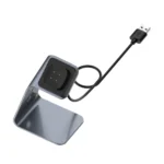 For Fitbit Versa 3 / Fitbit Sence Aluminum Alloy Charger Holder with Chip Protection, Support Fast Charging - Image 3