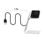For Fitbit Versa 3 / Fitbit Sence Aluminum Alloy Charger Holder with Chip Protection, Support Fast Charging - Image 5