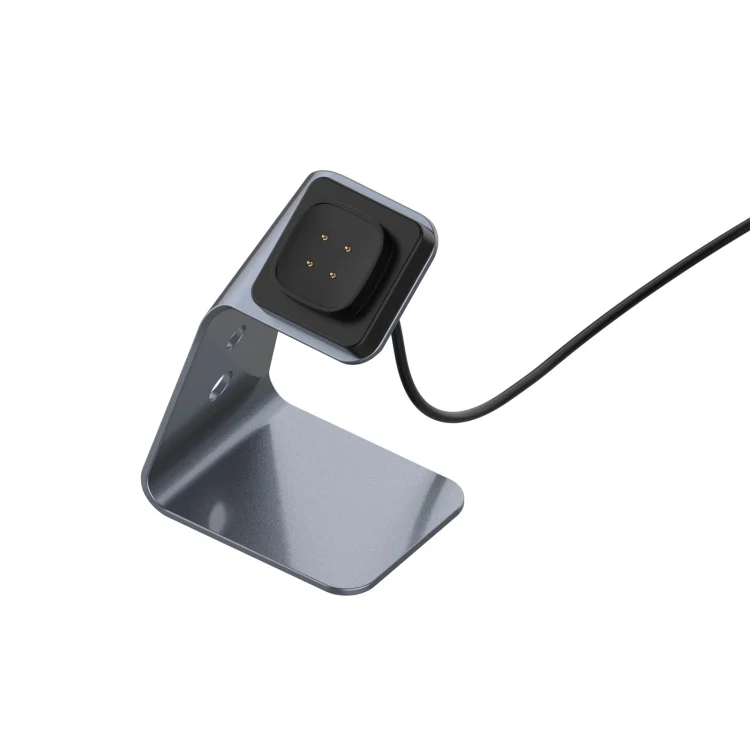 EDA00980601A_4.webp For Fitbit Versa 3 / Fitbit Sence Aluminum Alloy Charger Holder with Chip Protection, Support Fast Charging - Image 6