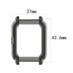 For Amazfit Pop Half-coverage TPU Protective Case Cover - Image 5