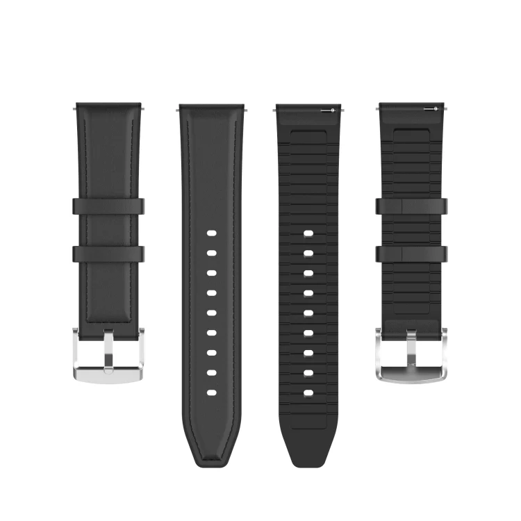 EDA00987801A_2.webp 20mm Silicone Leather Replacement Strap Watchband for Huawei Watch GT 2 42mm - Image 8