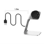 For Garmin Forerunner 745 / Venu Sq / Fenix 6 Universal Aluminum Alloy Magnetic Charger Holder with Chip Protection, Support Fast Charging - Image 5