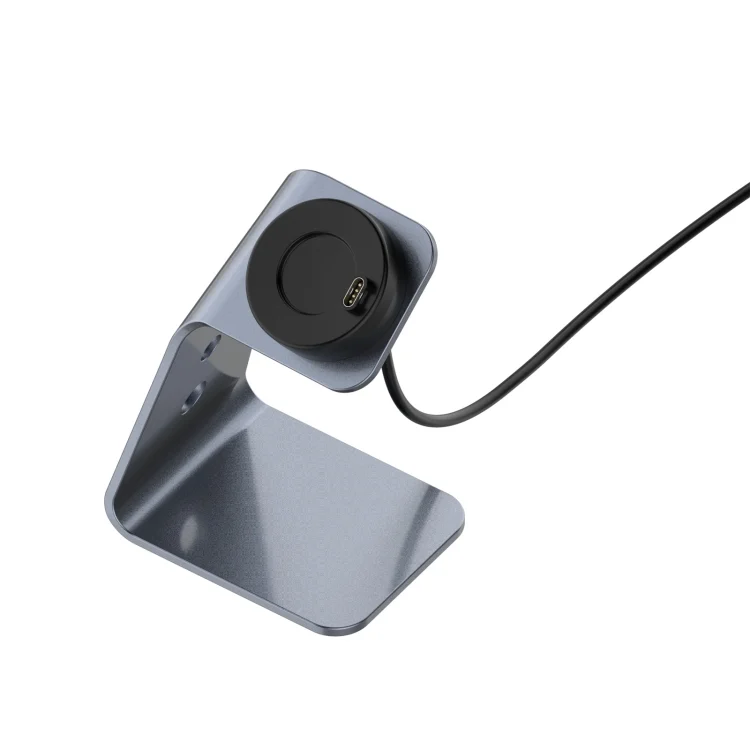 EDA00988101A_4.webp For Garmin Forerunner 745 / Venu Sq / Fenix 6 Universal Aluminum Alloy Magnetic Charger Holder with Chip Protection, Support Fast Charging - Image 6