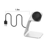For Samsung R500 / Galaxy Watch 3 Universal Aluminum Alloy Magnetic Charger Holder with Chip Protection, Support Fast Charging - Image 5