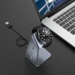 For Samsung R500 / Galaxy Watch 3 Universal Aluminum Alloy Magnetic Charger Holder with Chip Protection, Support Fast Charging - Image 10