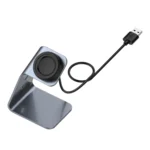 For Samsung R800 / Galaxy Watch Universal Aluminum Alloy Magnetic Charger Holder with Chip Protection, Support Fast Charging - Image 3