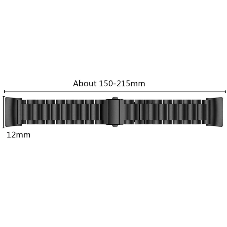 FCW1455B_3.webp Three Beads Slingshot Buckle Solid Stainless Steel Watch Band for Fitbit Charge 4 - Image 6