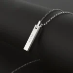 Mijobs Metal Screwless Magnetic Pendant Necklace for Fitbit Flex 2, Host not Included - Image 3