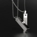 Mijobs Metal Screwless Magnetic Pendant Necklace for Fitbit Flex 2, Host not Included - Image 5