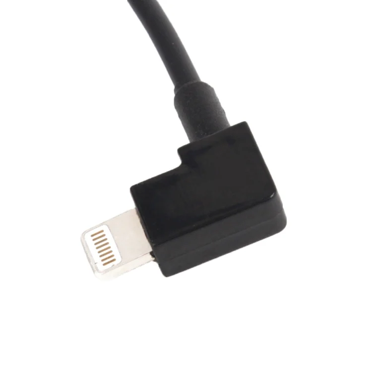 IP8F3903_2.webp 30cm USB to 8 Pin Right Angle Data Connector Cable for DJI SPARK / MAVIC PRO / Phantom 3 & 4 / Inspire 1 & 2 - Image 3