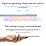 Dual Back Cameras, Side Fingerprint Identification, 6000mAh Battery, 6.74 inch Magic UI 6.1 (Android 12) MediaTek Dimensity 700 Octa Core up to 2.2GHz, Network: 5G, Not Support Google Play - Image 3