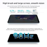 Dual Back Cameras, Side Fingerprint Identification, 6000mAh Battery, 6.74 inch Magic UI 6.1 (Android 12) MediaTek Dimensity 700 Octa Core up to 2.2GHz, Network: 5G, Not Support Google Play - Image 4