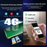 Infrared Face Recognition, 3.46 inch Android 6.0 MTK6737 Quad Core up to 1.1GHz, BT, WiFi, FM, Network: 4G, GPS, Dual SIM - Image 6