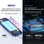 Face Recognition, 3.0 inch Android 9.0 MTK6739CW Quad Core up to 1.28GHz, OTG, Network: 4G, Dual SIM, Support Google Play - Image 5