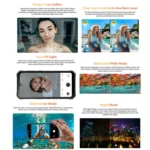 IP68/IP69K/MIL-STD-810H, Face Unlock, 6580mAh Battery, 6.1 inch Android 12 MTK6765 Helio P35 Octa Core up to 2.3GHz, Network: 4G, OTG, NFC, Dual SIM - Image 5