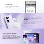 OPPO Reno13 Pro AI Phone, 12GB+256GB, Screen Fingerprint, 6.83 inch ColorOS 15.0 Dimensity 8350 Octa Core, NFC, OTG, Network: 5G - Image 16