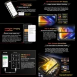 Blackview BV7300 Rugged Phone, 6GB+256GB, IP68/IP69K/MIL-STD-810H, 6.67 inch Android 14 MediaTek Helio G81 MT6769V/CB Octa Core, Network: 4G, OTG - Image 8