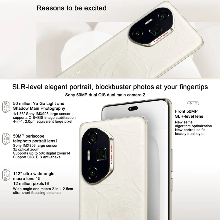 MPH2706_B2.webp Honor 300 Ultra, 16GB+1TB, Screen Fingerprint, 6.78 inch MagicOS 9.0 / Android 15 Snapdragon 8 Gen 3 Octa Core, Network: 5G, NFC, OTG, Not Support Google Play - Image 3