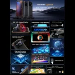 HOTWAV CYBER 13, IP68/IP69K Rugged Phone, 8GB+128GB, 10800mAh, 6.6 inch Android 14.0 Unisoc T606 Octa Core, Network: 4G, NFC, OTG - Image 2