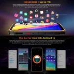 HOTWAV CYBER 13, IP68/IP69K Rugged Phone, 8GB+128GB, 10800mAh, 6.6 inch Android 14.0 Unisoc T606 Octa Core, Network: 4G, NFC, OTG - Image 8