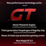 Honor GT, 16GB+256GB, In-screen Fingerprint, 6.7 inch MagicOS 9.0 Android 15.0 Snapdragon 8 Gen 3 Octa Core, Network: 5G, OTG, NFC - Image 2