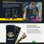 Ulefone Armor 27 Rugged Phone, 12GB+256GB, Night Vision, 10600mAh, 6.78 inch Android 14 MediaTek Helio G99 Octa Core, Network: 4G, NFC, OTG - Image 7