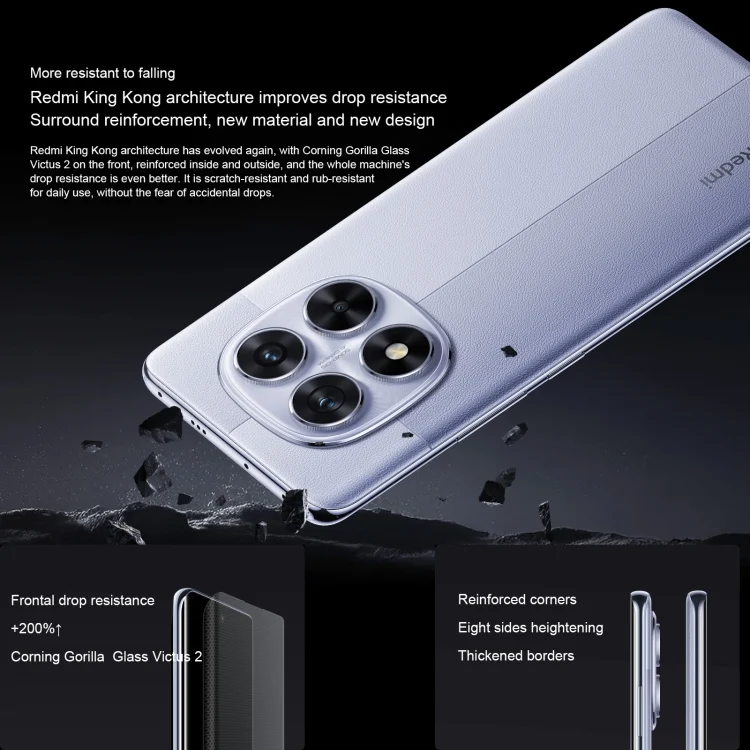 MPH2784_B3.webp Xiaomi Redmi Note 14 Pro, 12GB+512GB, 6.67 inch Xiaomi HyperOS Mediatek Dimensity 7300-Ultra Octa Core, NFC, Network: 5G - Image 4
