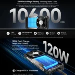 Ulefone Armor 28 Pro Rugged Phone, 16GB+512GB, Night Vision, 10600mAh, 6.67 inch + 1.04 inch Android 15 MediaTek Dimensity 7300 Octa Core, Network: 5G, NFC - Image 21