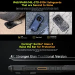 Ulefone Armor X32 Rugged Phone, 8GB+256GB, Night Vision, 5.65 inch Android 14 MediaTek Helio G91 Octa Core, Network: 4G, NFC, OTG - Image 4