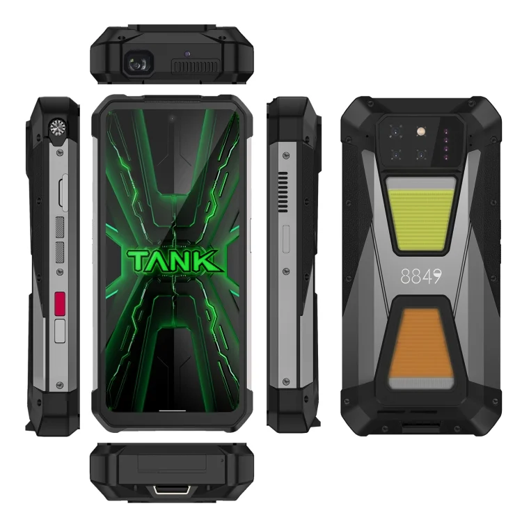 MPH2897B_1.webp Unihertz 8849 Tank 3S Night Vision Projector Rugged Phone, 16GB+512GB, 6.79 inch Android 14 Dimensity 8200 Octa Core, Network: 5G - Image 2