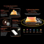 Blackview Oscal Marine 2, 8GB+256GB, 6.56 inch Android 15 Unisoc UMS9230E T615 Octa Core, Network: 4G, OTG, NFC - Image 16