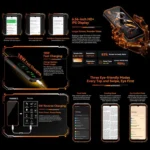 Blackview Oscal Marine 2, 8GB+256GB, 6.56 inch Android 15 Unisoc UMS9230E T615 Octa Core, Network: 4G, OTG, NFC - Image 17